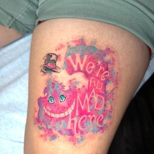 Homme  Aquarelle tatouage sur Jambe #93770 | Artiste tatoueur Neto Tattoo Florida