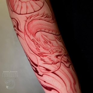 Femme Couleur  tatouage sur Avant-bras #93974 | Artiste tatoueur Anton Krasnov