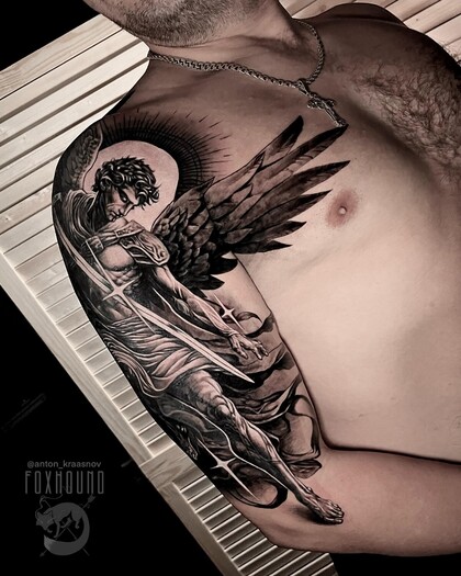 Idées de Tatouage #93976 Artiste tatoueur Anton Krasnov