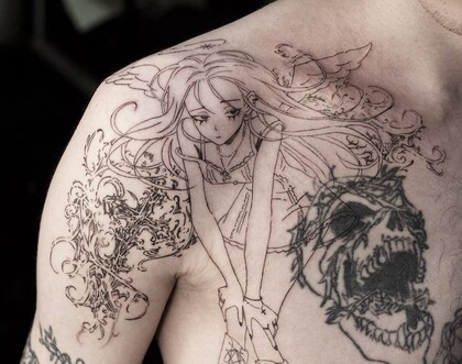 Idées de Tatouage #94432 Artiste tatoueur nunichego shtyrikova