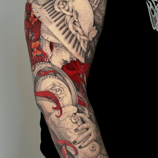 tatouage #99578 | Artiste tatoueur Nadezhda Nestrelyaeva