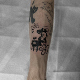 Noir Style d'Auteur tatouage sur Avant-bras #97086 | Artiste tatoueur Mariya Naumova