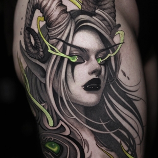 tatouage #100583 | Artiste tatoueur Yavorskaya Anastasiya