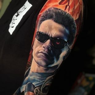 Homme Couleur Réalisme tatouage sur Épaule #99980 | Artiste tatoueur Aleksandr Lysov