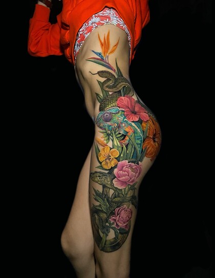 Idées de Tatouage #101048 Artiste tatoueur Melissa Reyes