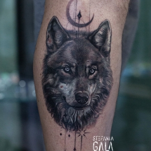 Homme Noir et Gris Réalisme tatouage #103273 | Artiste tatoueur Stefania Gala