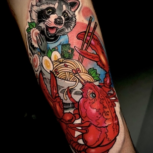 Homme  Surréalisme tatouage #103643 | Artiste tatoueur Anastasiia Mikaskina aka Mika RedHead