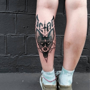 Femme Noir et Gris Graphique tatouage #104558 | Artiste tatoueur Rodion Raskolnikov