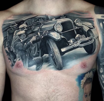 Idées de Tatouage #96058 Artiste tatoueur Yevhen Dikov