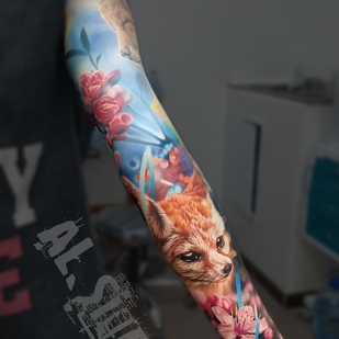 tatouage #97773 | Artiste tatoueur Aleksandr Sigal Romashev