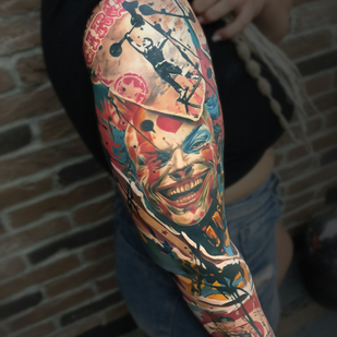 tatouage #97859 | Artiste tatoueur Aleksandr Sigal Romashev