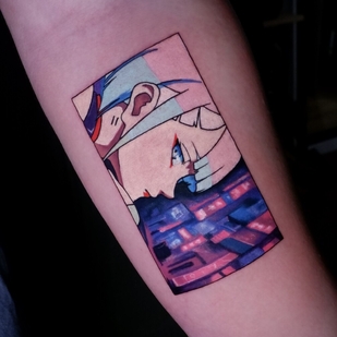 Couleur Anime tatouage #102848 | Artiste tatoueur Alena Lang