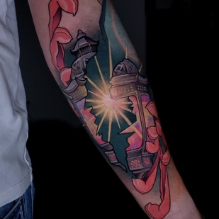 Néo-traditionnel tatouage #102849 | Artiste tatoueur Alena Lang