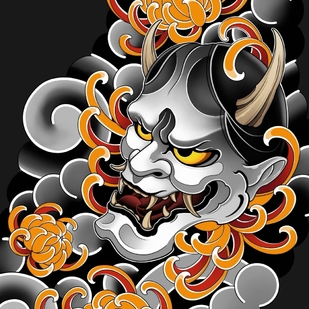 Japonais tatouage sur Manche #101706 | Artiste tatoueur Slava Armeev