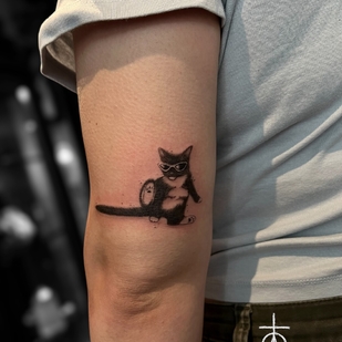 Noir Miniature tatouage #93990 | Artiste tatoueur Claudia Fedorovici