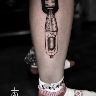 Noir Linework tatouage #101685 | Artiste tatoueur Claudia Fedorovici