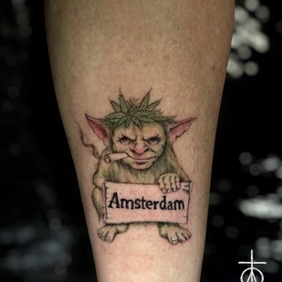 Couleur  tatouage #103307 | Artiste tatoueur Claudia Fedorovici