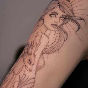 tatouage #91221 | Artiste tatoueur Kseniia Grazhdan