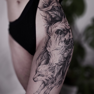 tatouage #102315 | Artiste tatoueur Stanislava Sarikova