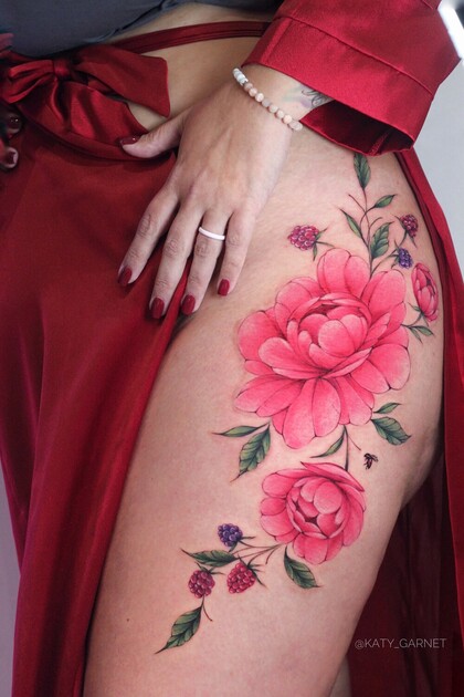 Idées de Tatouage # Artiste tatoueur Ekaterina Garnet / Katy Garnet