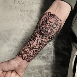 tatouage #102321 | Artiste tatoueur Dmitriy Belyaev