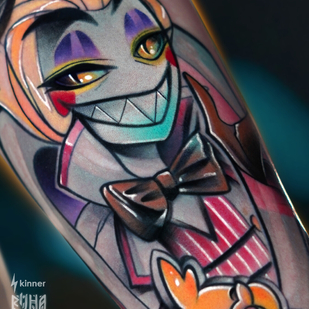 Femme Couleur New School tatouage sur Avant-bras #96569 | Artiste tatoueur Dmitriy Klaud