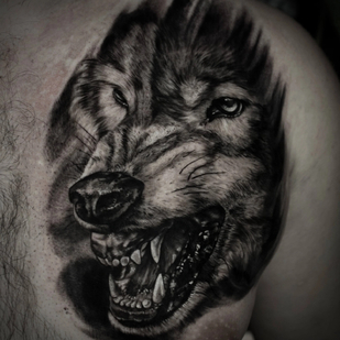 Noir et Gris Réalisme tatouage #94958 | Artiste tatoueur Anna Karenina