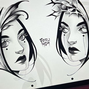 tatouage #97204 | Artiste tatoueur Elena Farukon