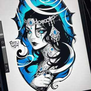 tatouage #97633 | Artiste tatoueur Elena Farukon