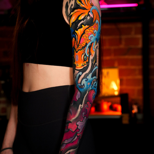 tatouage #97955 | Artiste tatoueur Evgeniy Egorkin / Dakota.tattoo