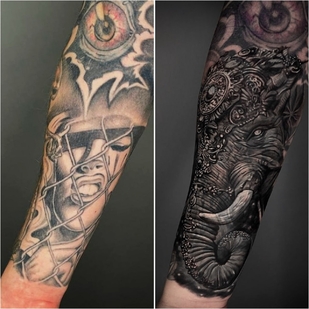 tatouage #102890 | Artiste tatoueur Mihail Gromovchuk / Leeahim_tattoo