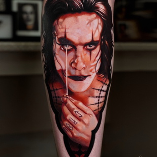 Femme Couleur Portrait tatouage #91218 | Artiste tatoueur Anastasiya Yusupova CAT_KABUKI