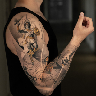 Couleur Réalisme tatouage #104502 | Artiste tatoueur Vytautas Vy