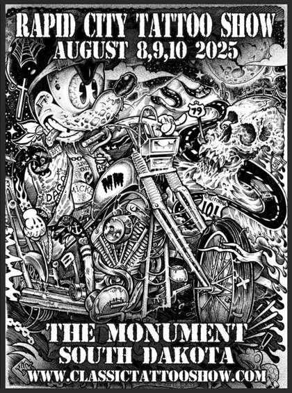 Rapid City Classic Tattoo Show 2025 | 08 - 10 August 2025