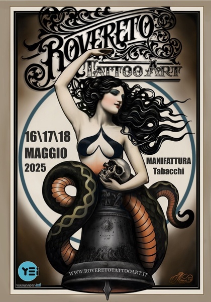 Rovereto Tattooart Convention 2025 | 16 - 18 May 2025