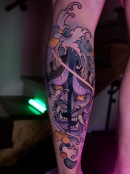 Neojapanese tattoo