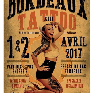 13ª Convenzione di Tattoo di Bordeaux 2017 | 1-2 aprile 2017