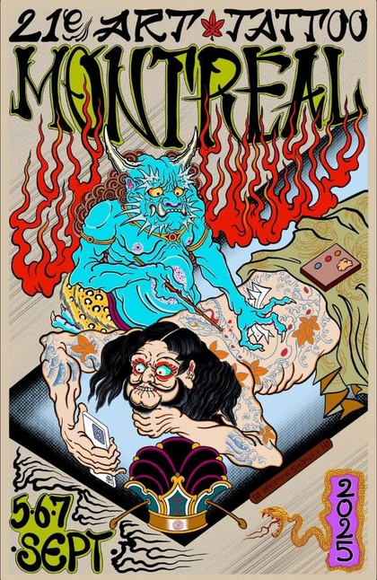 Mostra di Arte e Tatuaggi di Montreal 2025 | 05 - 07 September 2025