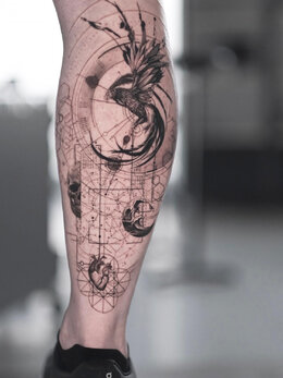 Microrealism tattoo