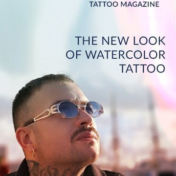Interview. Alex Prequel - il nuovo look dei tatuaggi a acquerello