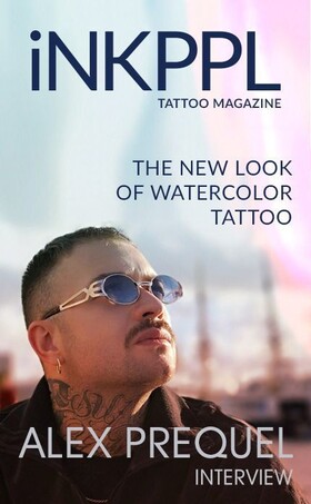 Interview. Alex Prequel - il nuovo look dei tatuaggi a acquerello