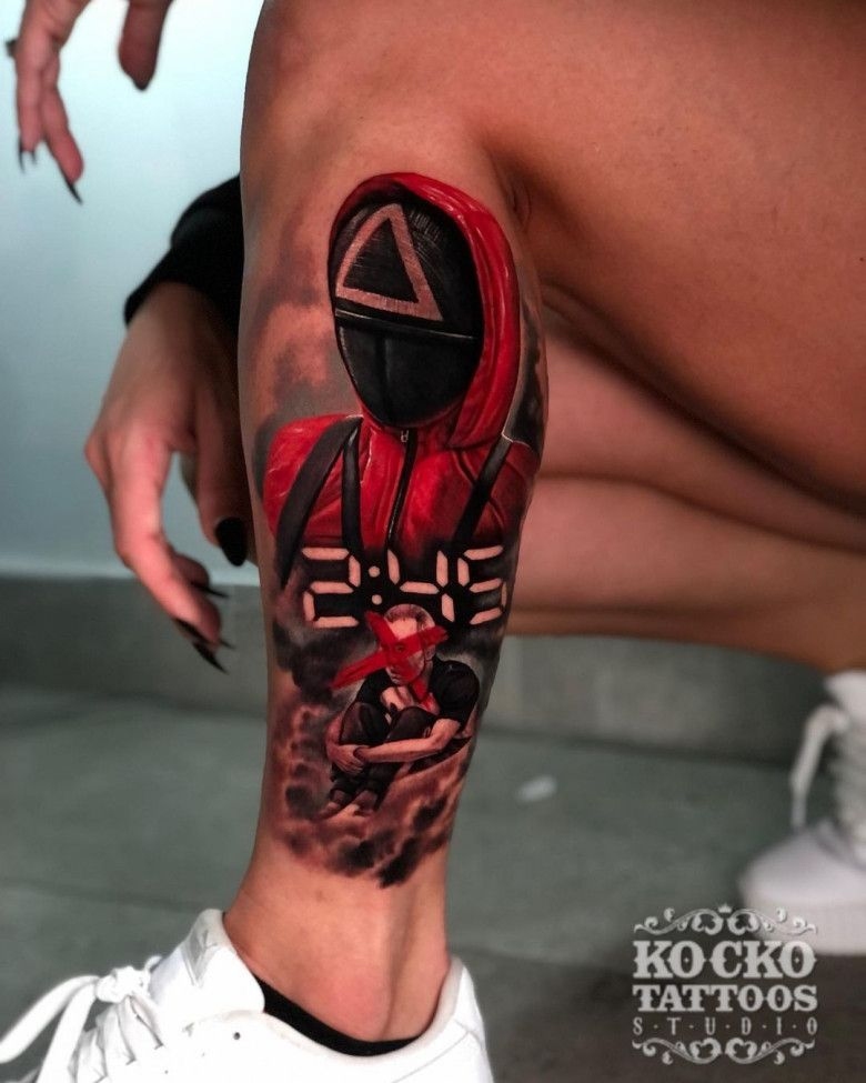 Squid Game: 25 i migliori tatuaggi ispirati alla serie