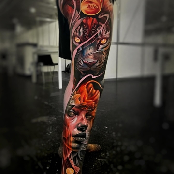 Natasha Animal: Viaggio al顶 dell'industria dei tatuaggi