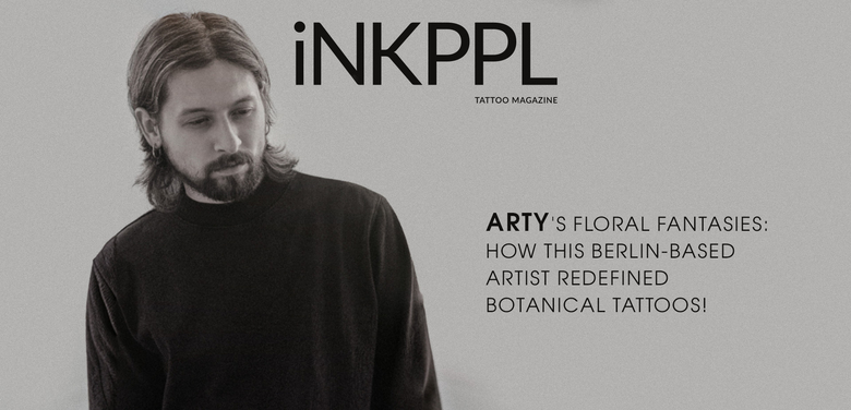 I fantasmi floreali di Arty: come questo artista basato a Berlino ha rivoluzionato i tatuaggi botanici!