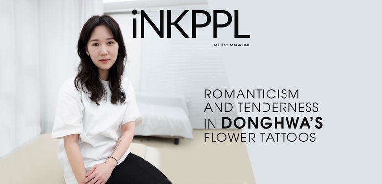 Romantismo e tenerezza nei tatui floreali di Donghwa