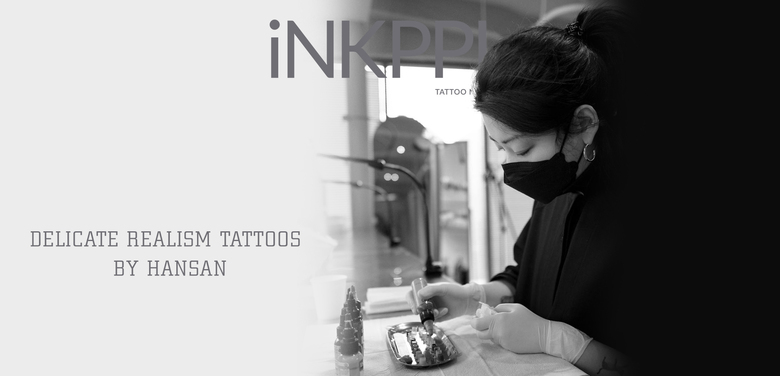 Tatuaggi di realismo delicato di Hansan da Seoul