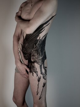 Graphic tattoo
