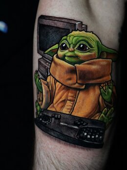 Sticker tattoo