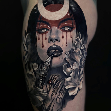 Dalla pittura tradizionale al tatuaggio: Il percorso di Maria Mukhina