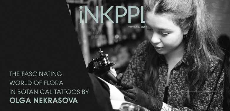 Il mondo affascinante della flora in un tatuaggio botanico di Olga Nekrasova